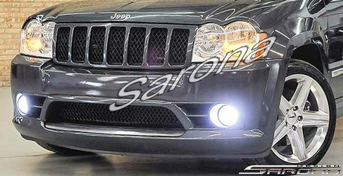 Custom Jeep Grand Cherokee Front Bumper  SUV/SAV/Crossover (2005 - 2007) - $550.00 (Part #JP-002-FB)